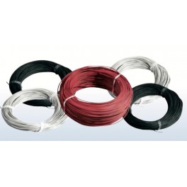 Cavo Silicone Ricoperto di Calzavetro per Alte Temperature