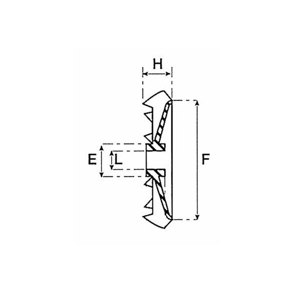 ALUMINIUM FAN D.28.1