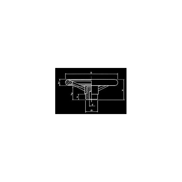 SPOKE HANDWHEEL 120X49X8