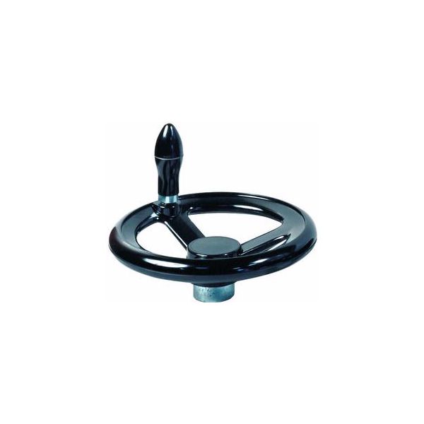 SPOKE HANDWHEEL WITH ROTATING HANDLE 120X49X8