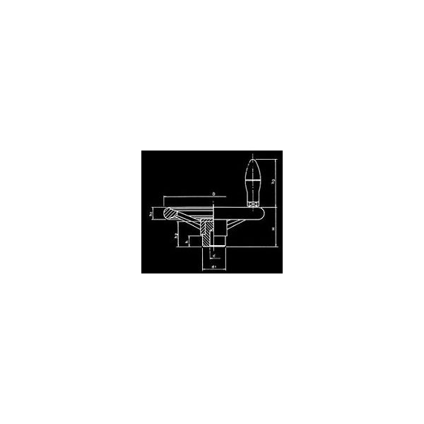 SPOKE HANDWHEEL WITH ROTATING HANDLE 140X55X10
