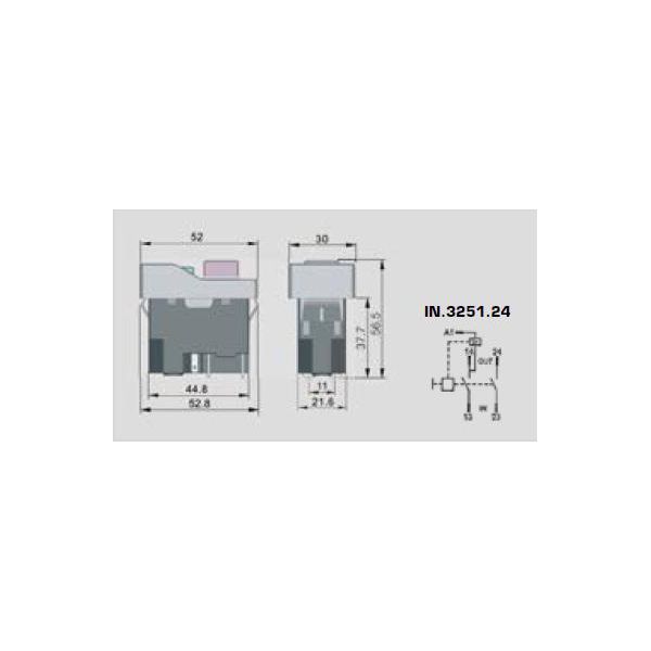 BIPOLAR SWITCH 230V 16A