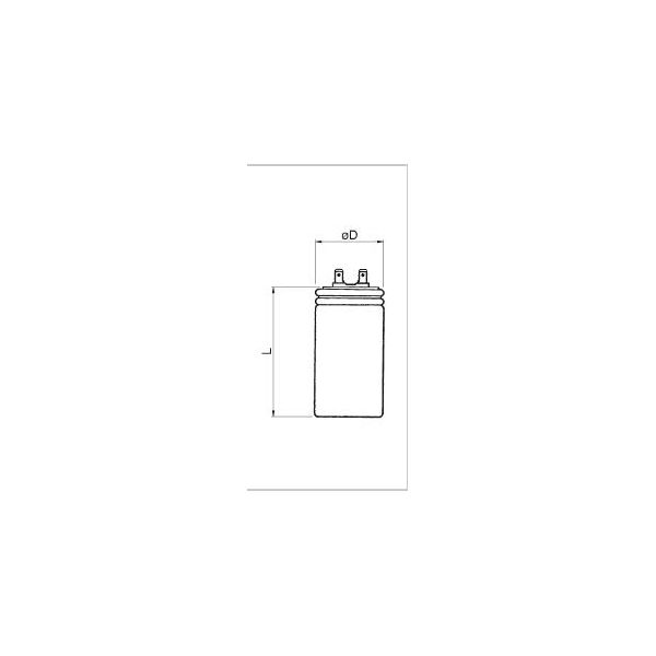 Electric Capacitors with faston 80 MF