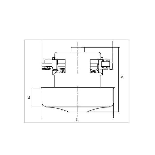 MOTORS FOR VACUUM-CLEANER 1000W