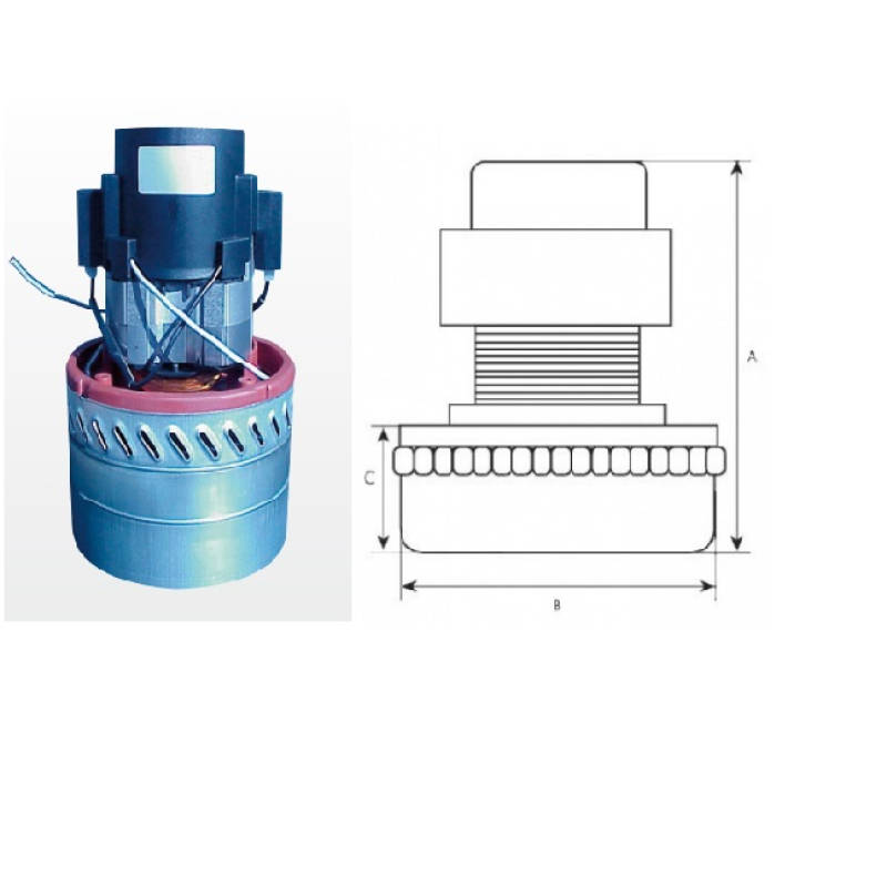 MOTORE ASPIRAPOLVERE 600W - 36V&nbsp;