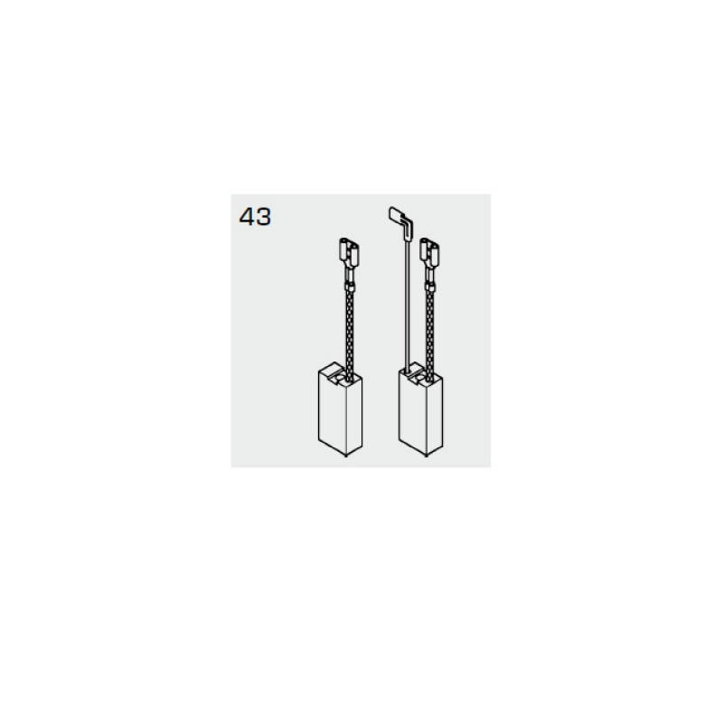 SPAZZOLA AEG 8X14X19,5 COPPIA